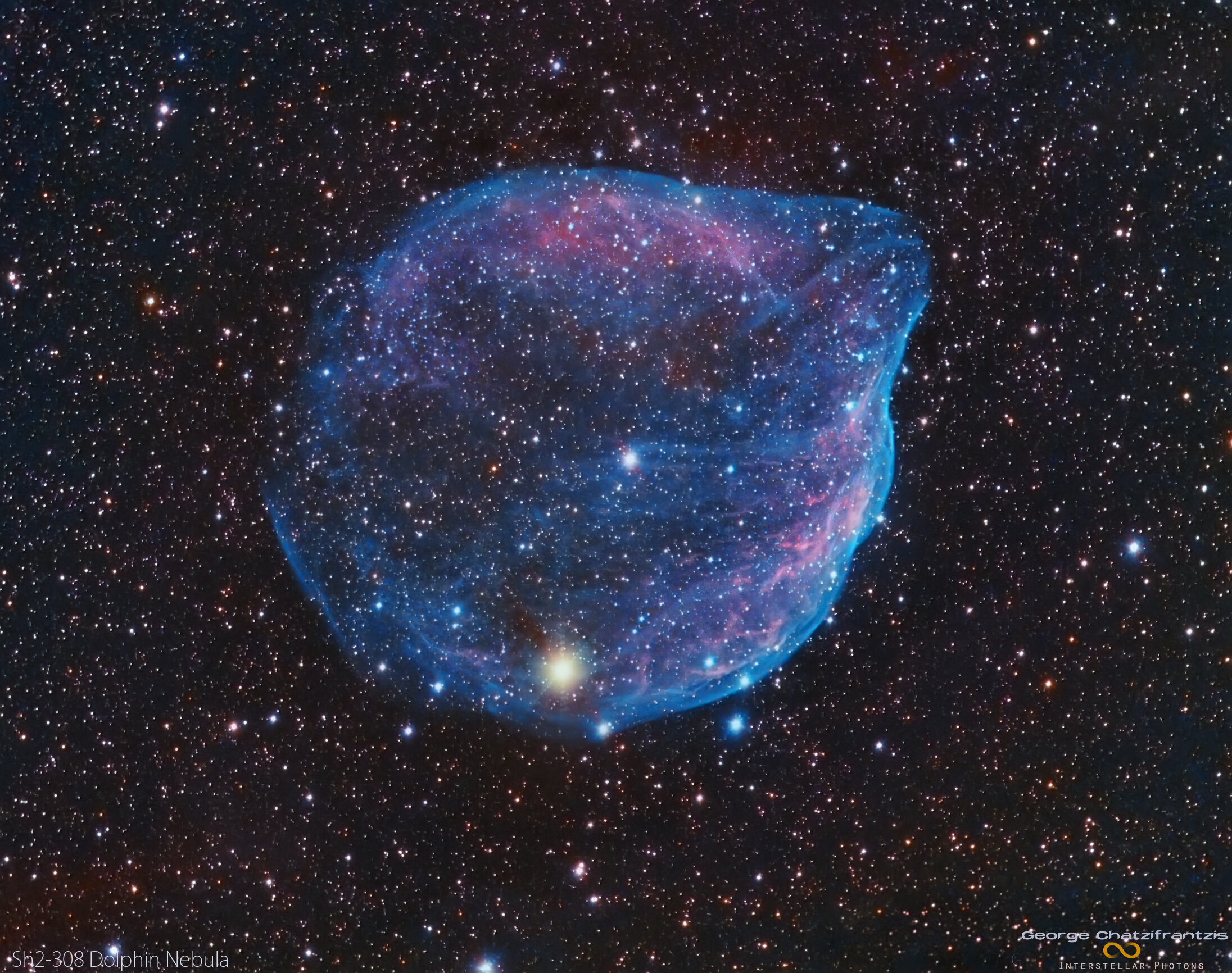 Sh2 - 308 Dolphin Nebula V.2
