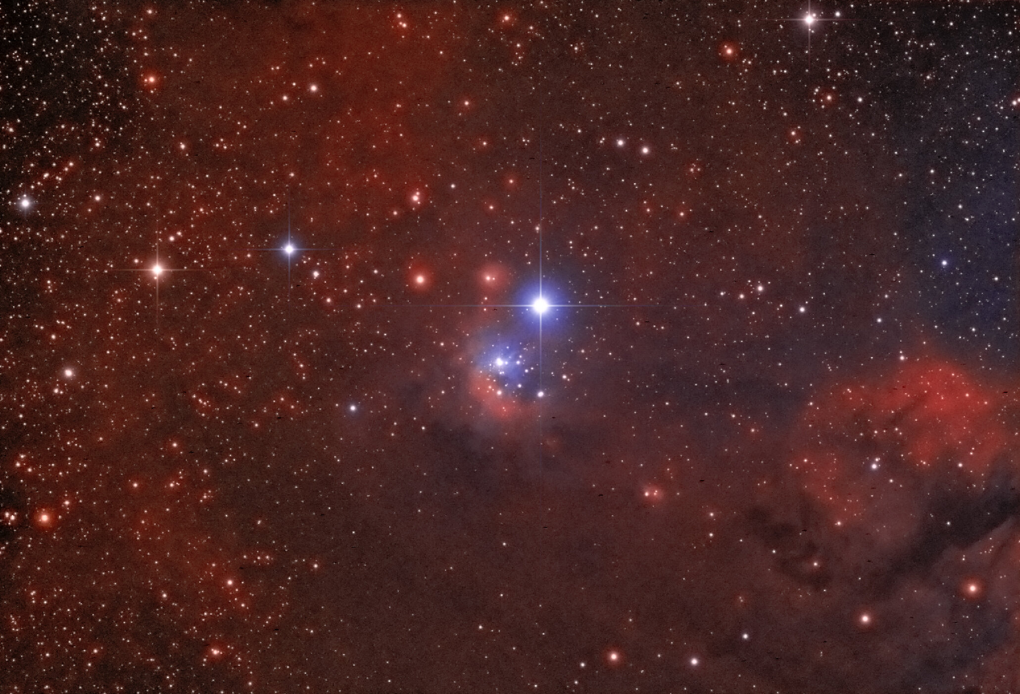 IC 348 OC & Reflection Nebula in Perseus