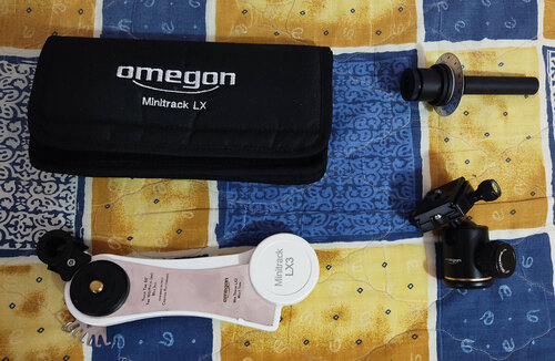 Περισσότερες πληροφορίες για το "Omegon Minitrack LX3 set with polarscope and ballhead"