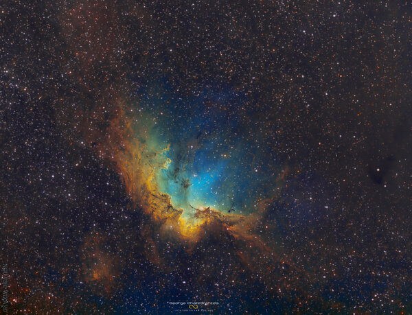 NGC 7380 Wizard Nebula