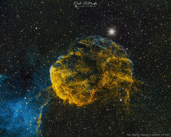 The Jellyfish Nebula in Gemini | IC 443