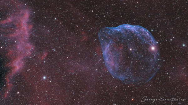 Περισσότερες πληροφορίες για το "SH2_308 dolphin nebula"