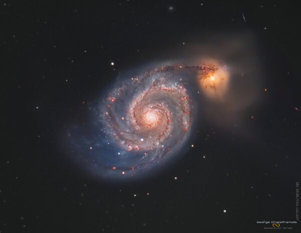 Περισσότερες πληροφορίες για το "M51 Whirlpool Galaxy"