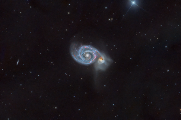 Περισσότερες πληροφορίες για το "Μ51 Whirlpool Galaxy"