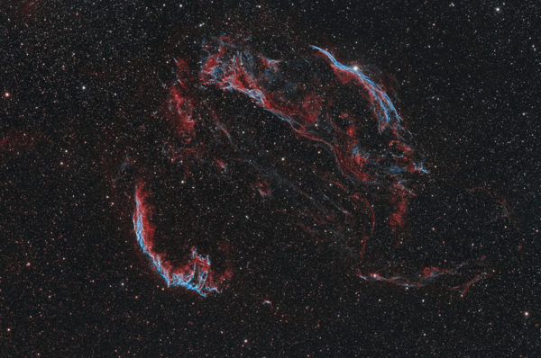 Veil Nebula HOO