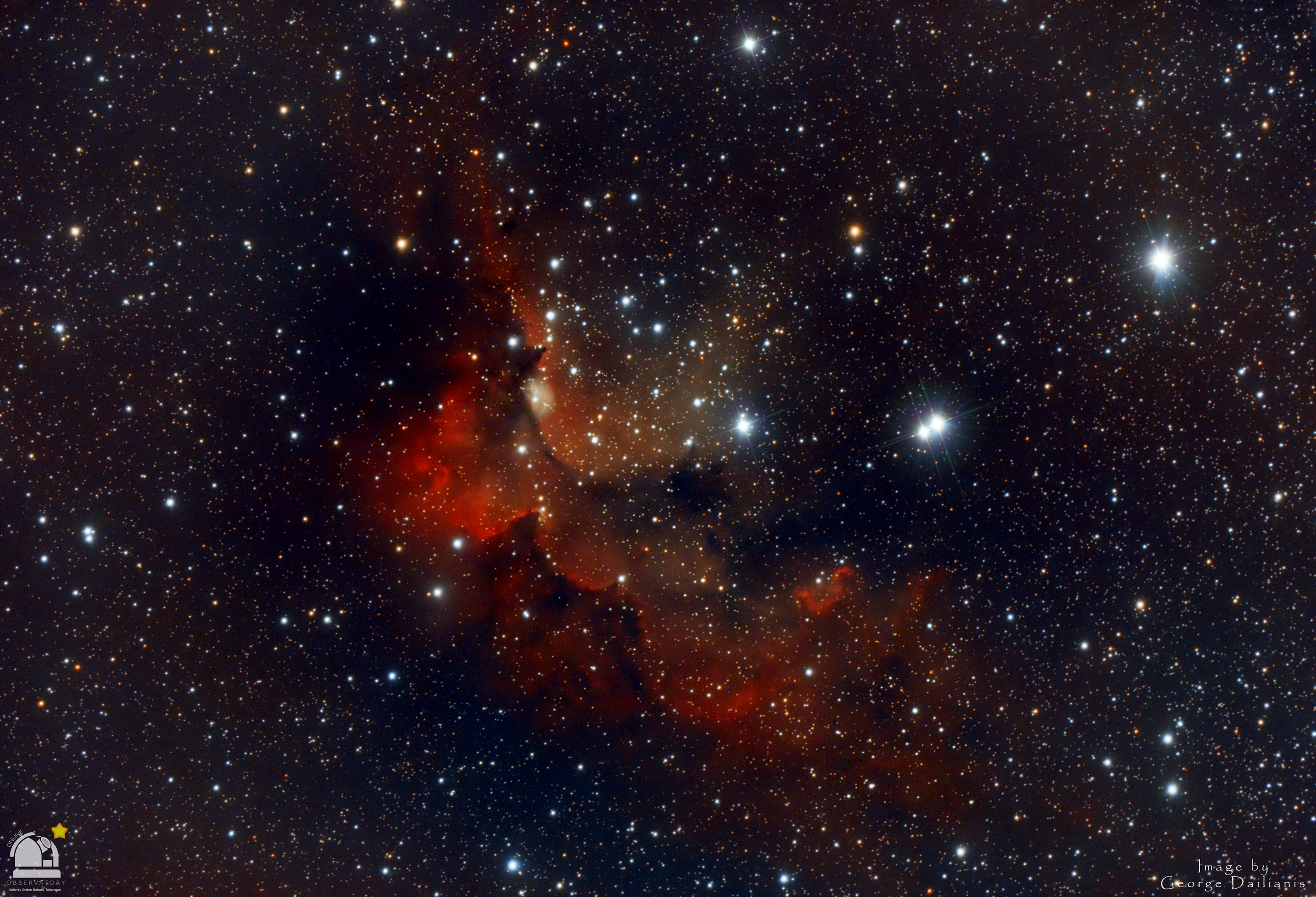 ΝΕΦΕΛΩΜΑ ΤΟΥ ΜΑΓΟΥ - Wizard Nebula NGC7380