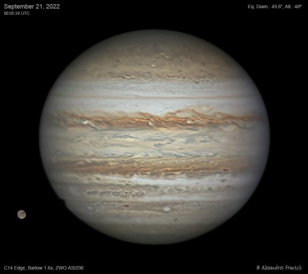 Περισσότερες πληροφορίες για το "2022-09-21, Jupiter & Ganymede, C14 Edge, Barlow 1.6x, ASI 290, 00_05_24 UTC.jpg"