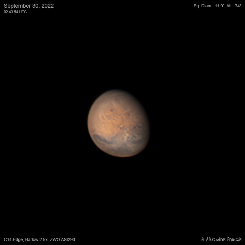 2022-09-30-0243_9, Mars, C14 Edge, Barlow 2.9x, ASI 290, 02_43_54 UTC