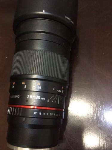 Περισσότερες πληροφορίες για το "Samyang 135mm f2 Sony E mount"