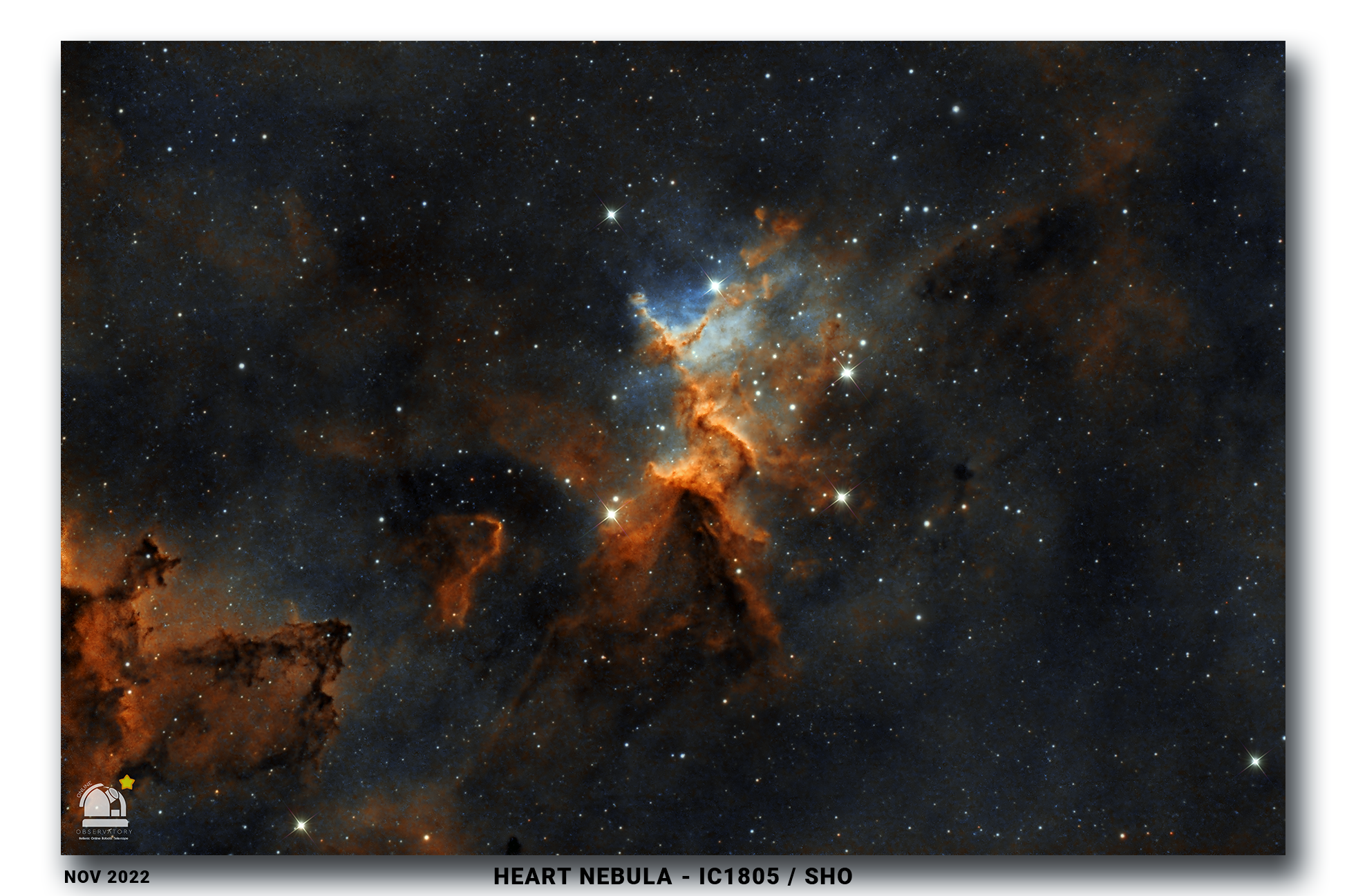 HEART NEBULA - IC1804 / SHO