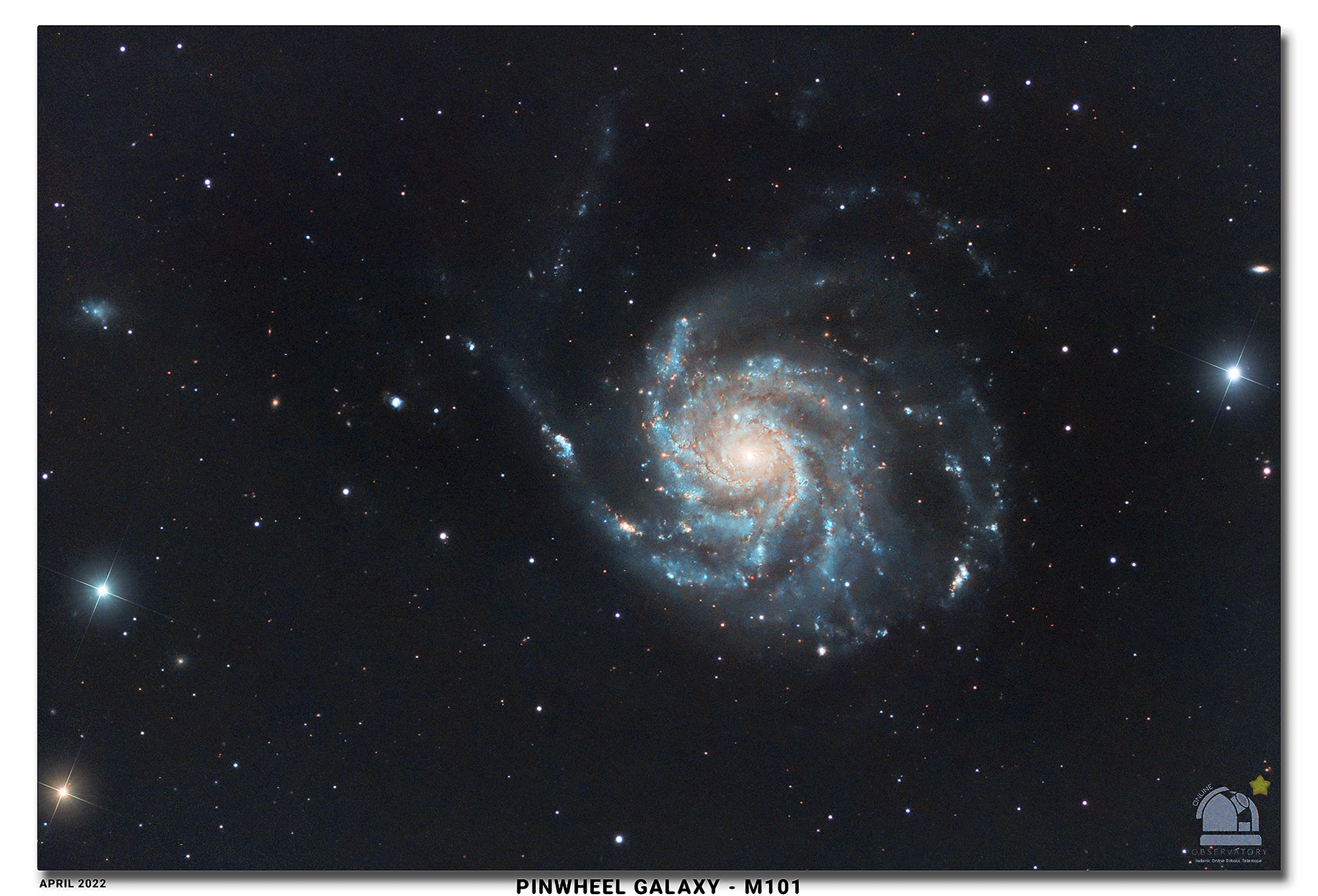 Γαλαξίας Ακιδωτός Τροχός - Pinwheel Galaxy M101