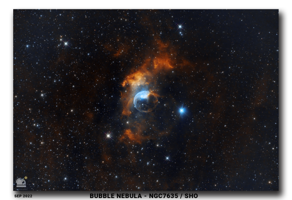 BUBBLE NEBULA - NGC7635 / SHO