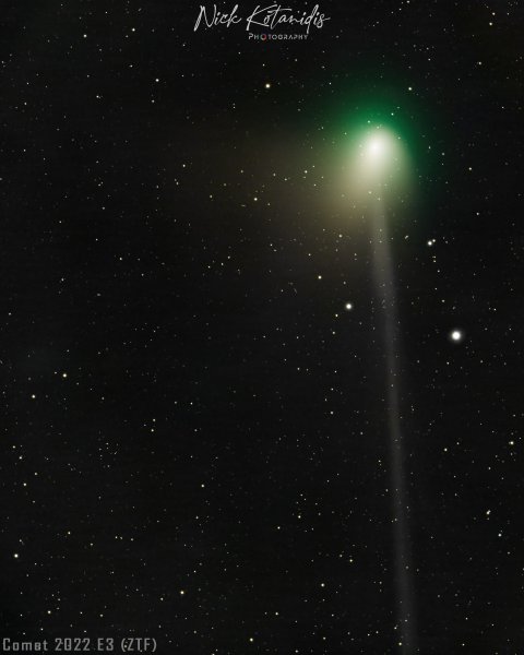 Περισσότερες πληροφορίες για το "Comet 2022 E3 (ZTF)"