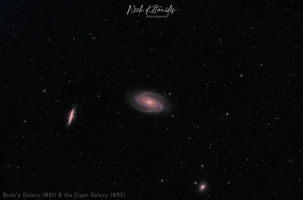 Bode's Galaxy (M81) & the Cigar Galaxy (M82)