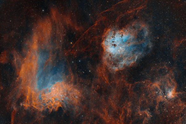 Περισσότερες πληροφορίες για το "Flaming and Tadpoles Nebula"