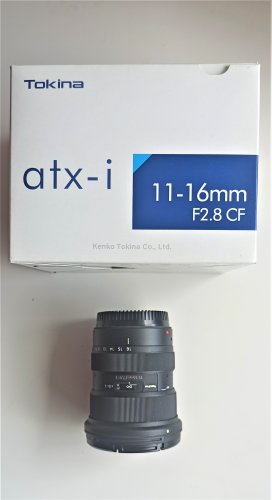 Περισσότερες πληροφορίες για το "Ευρυγώνιος φωτογραφικός φακός Tokina atx - i 11 - 16 mm f2.8 CF για canon"