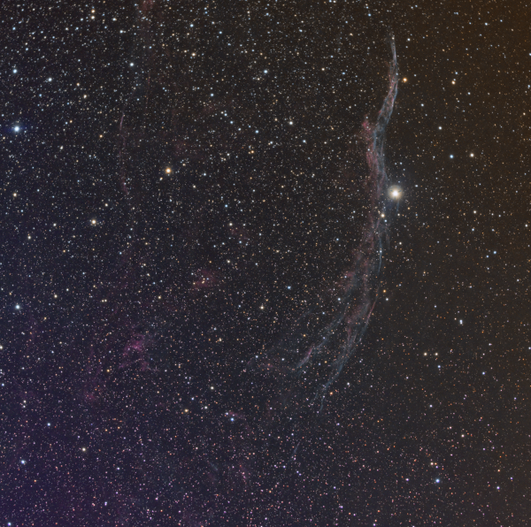NGC 6960: The Witch's Broom Nebula (rgb)