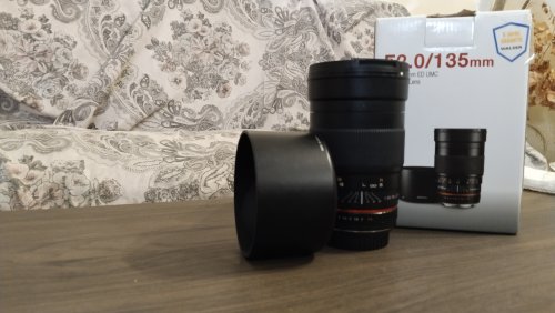 Περισσότερες πληροφορίες για το "Samyang 135 mm F2.0 Manual Focus Lens για Canon"