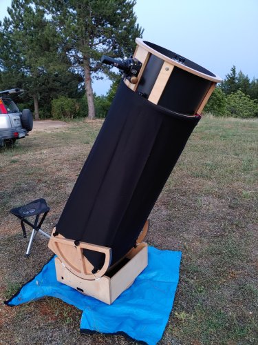 Περισσότερες πληροφορίες για το "16" Dobsonian telescope"