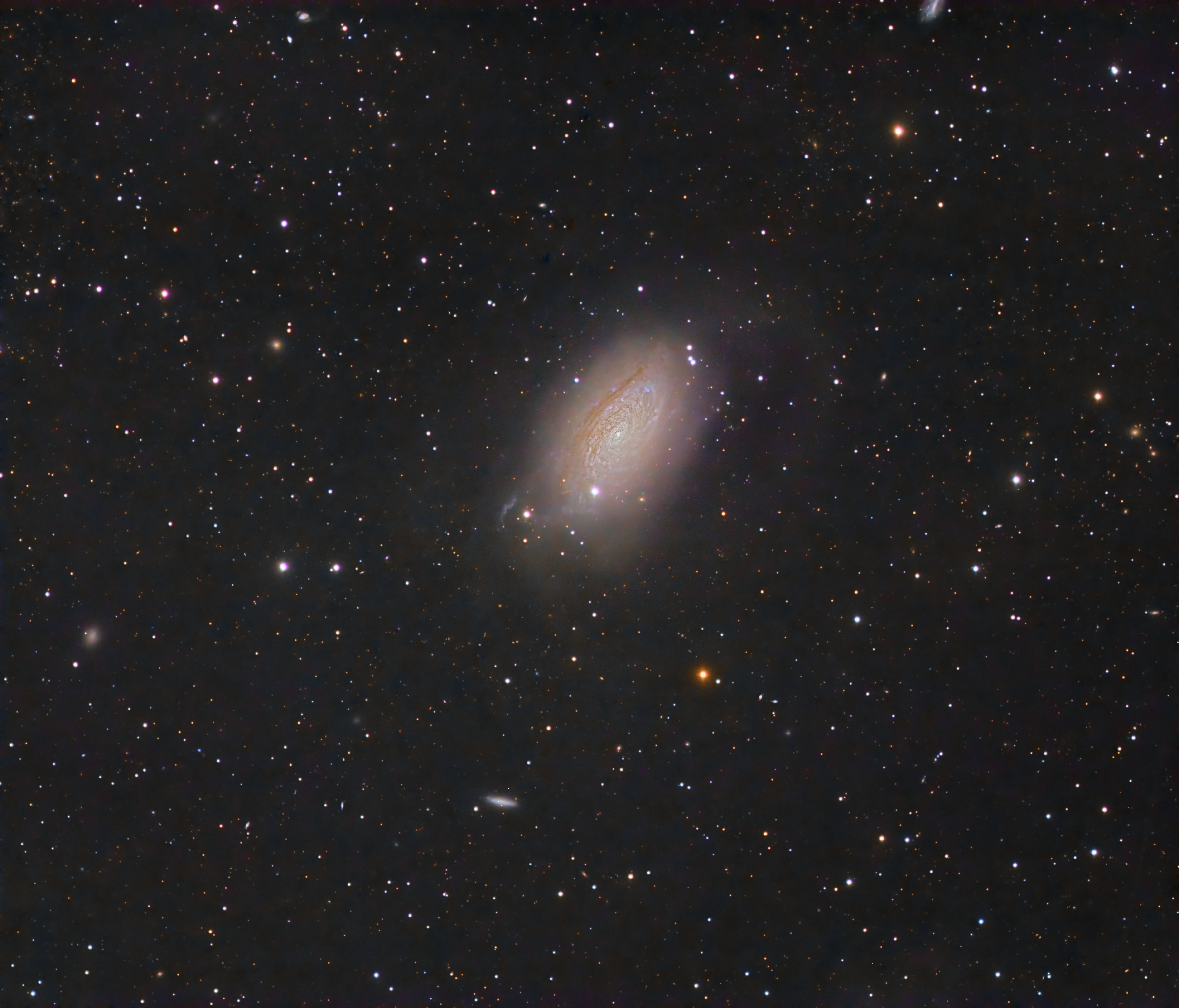 M63 (NGC 5055 Or The Sunflower Galaxy) reprocessing