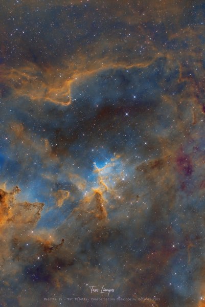 Melotte 15 - Hst Palette