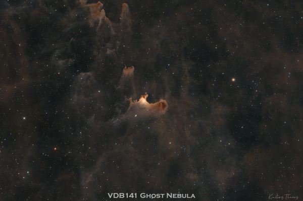 Περισσότερες πληροφορίες για το "VDB141  Ghost nebula region"