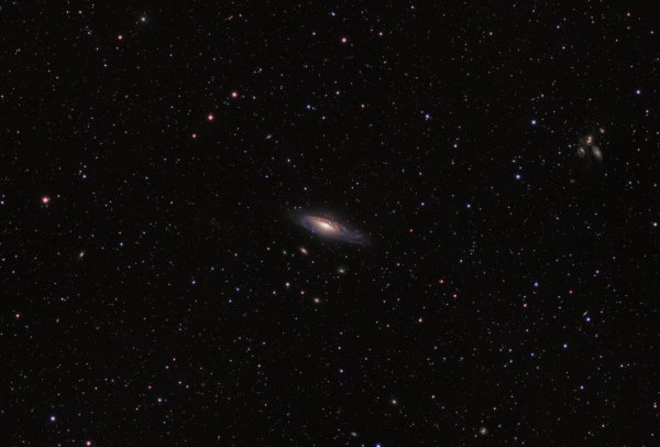 NGC 7331 & Stephan's quintet in Pegasus