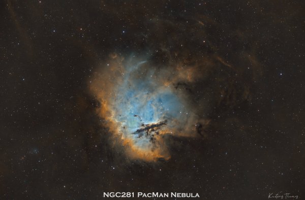 NGC281 Pacman Nebula SHO