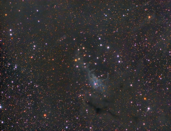 VDB4 NGC225 LBN604 LDN1302 (Sailboat Cluster) LRGB επαναεπεξεργασία