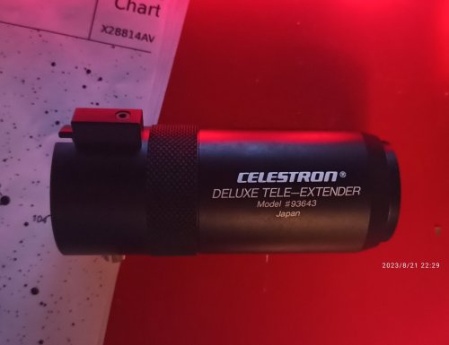 Περισσότερες πληροφορίες για το "Celestron tele-extender deluxe"
