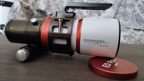 Περισσότερες πληροφορίες για το "Omegon Apochromatic refractor Pro APO AP 61/335 ED OTA + Reducer 0.82x for 61/335 ED APO"