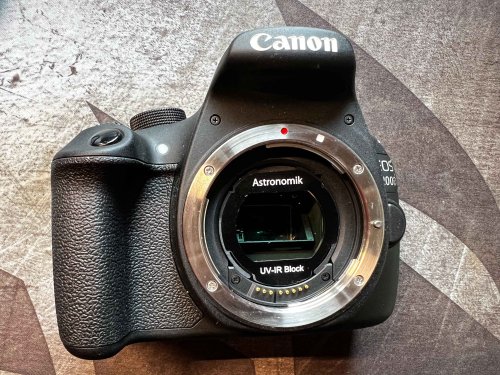 Περισσότερες πληροφορίες για το "DSLR Canon 1200D Astrophotography Mod Hydrogen Alpha"