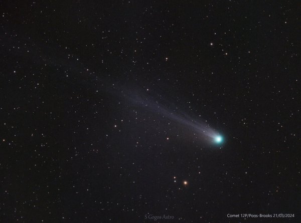 Περισσότερες πληροφορίες για το "Comet 12P/Pons-Brooks.   21/03/2024"