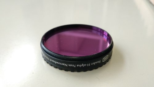 Περισσότερες πληροφορίες για το "Baader H-alpha 7 nm CCD Narrowband Filter - 2" filter thread"