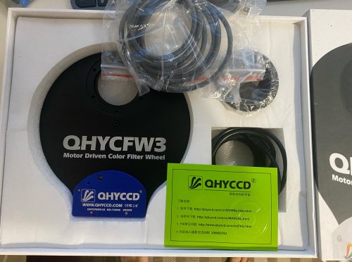 Περισσότερες πληροφορίες για το "QHYCFW3 Filter Wheel"