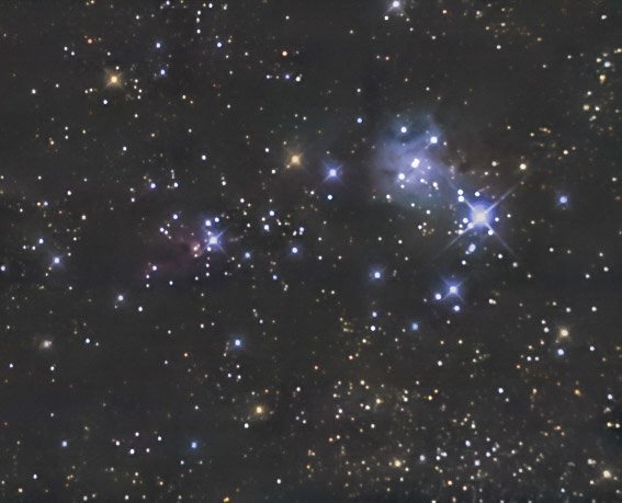 Cone Nebula - Christmas Tree Cluster