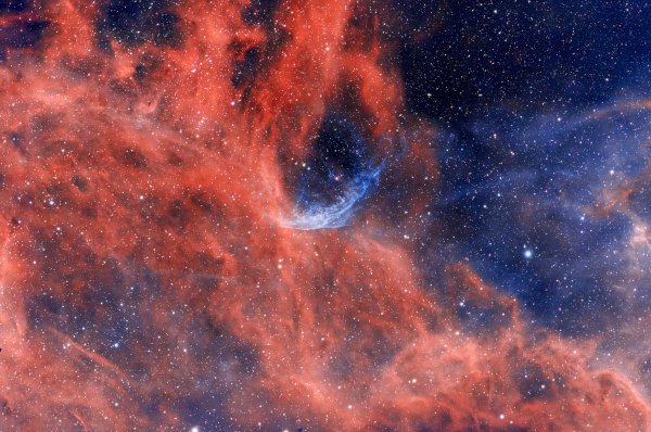 WR134 Wolf-Rayet star in Cygnus