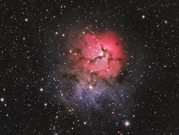 Messier 20 (The Trifid Nebula) (remake RC-ASTRO TOOLS)