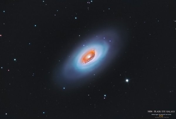 Περισσότερες πληροφορίες για το "M64 Black Eye Galaxy"