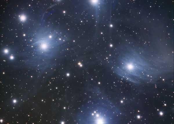 Messier 45 (The Pleiades) (remake RC-ASTRO TOOLS)