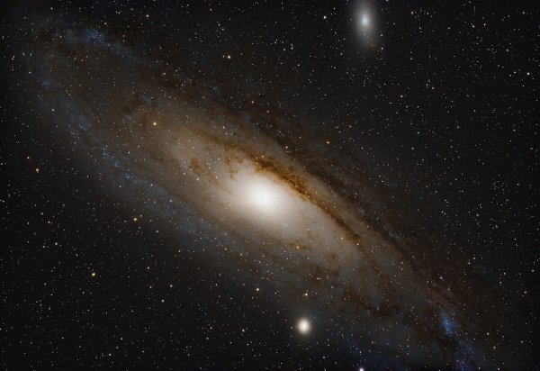 Messier 31 (The Andromeda Galaxy) (remake RC-ASTRO TOOLS) (Αύγουστος 19, 2013)