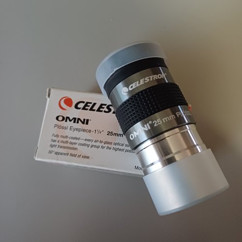 Περισσότερες πληροφορίες για το "Celestron omni 93322 25mm"