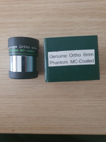 Περισσότερες πληροφορίες για το "Baader Eyepiece  Ortho 6mm"