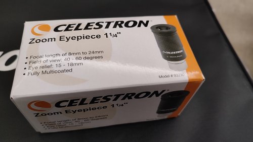 Περισσότερες πληροφορίες για το "Celestron 93230 8-24mm Zoom"