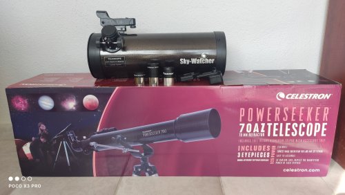 Περισσότερες πληροφορίες για το "Celestron Powerseeker 70az"