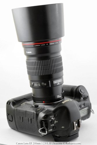 Περισσότερες πληροφορίες για το "Canon EF 200mm f/2.8L II USM + adapter"