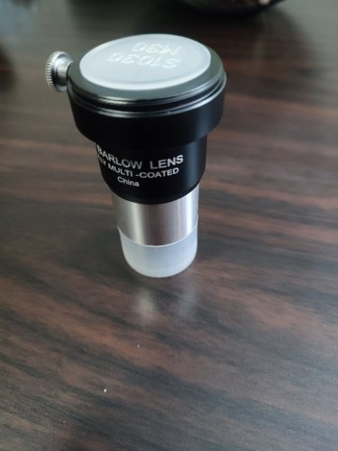 Περισσότερες πληροφορίες για το "3X Barlow lens"