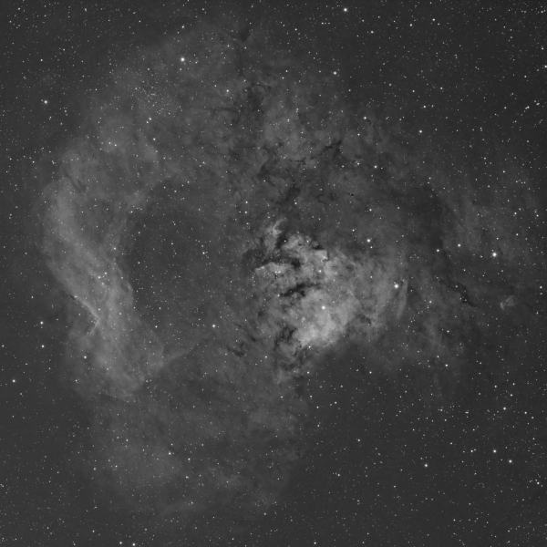 NGC 7822 - Cosmic Question Mark
