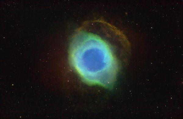 Helix Nebula in SHO