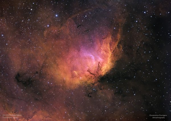 Sh2-101 The Tulip Nebula in Cygnus